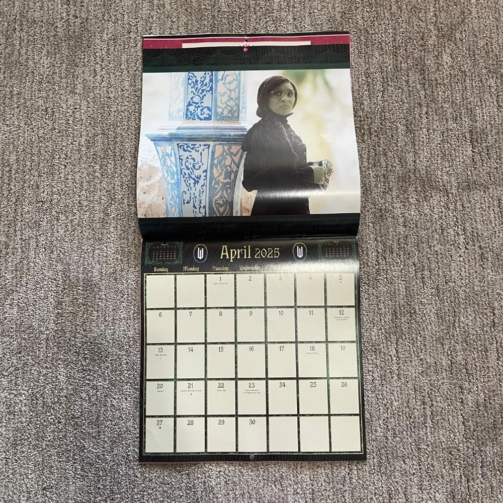 Wicked 12 Month Calendar Collectors Edition Unused No Writing Clean Pages